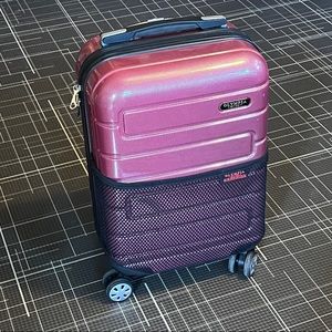 Small rolling carry-on suitcase - even goes under seat!